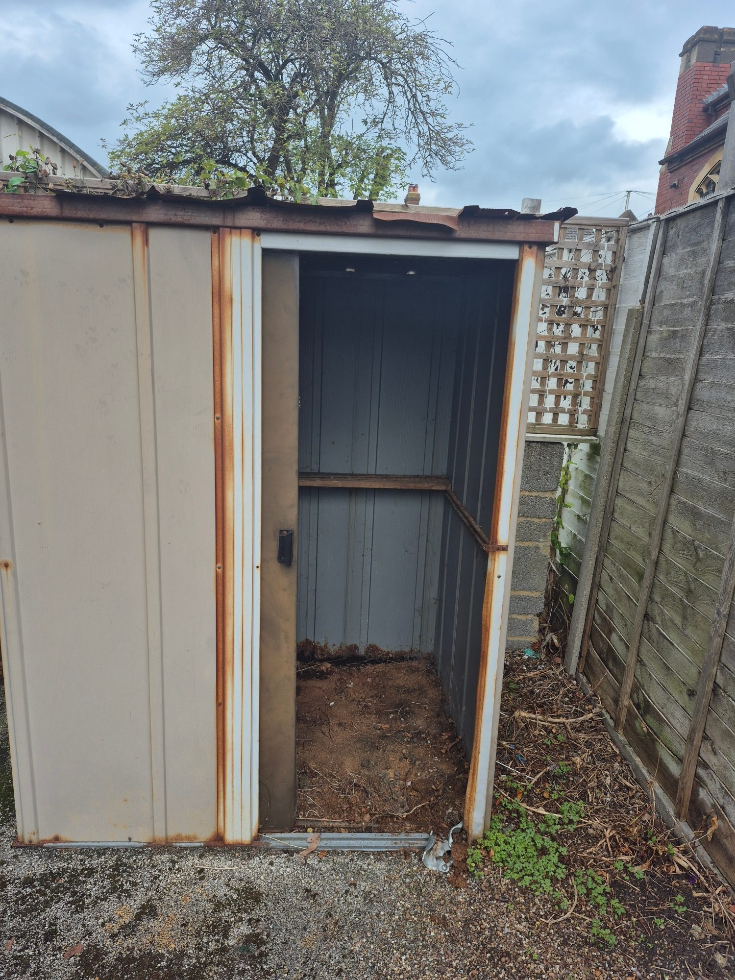 Customer photo of a demolition job